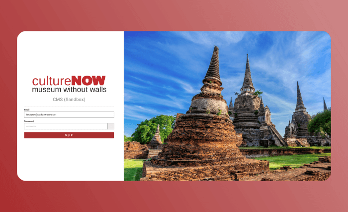 CultureNow - Tourism Industry