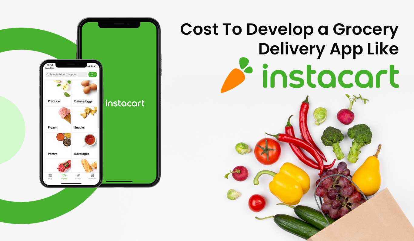 Cost to Develop a Grocery Delivery App Like Instacart