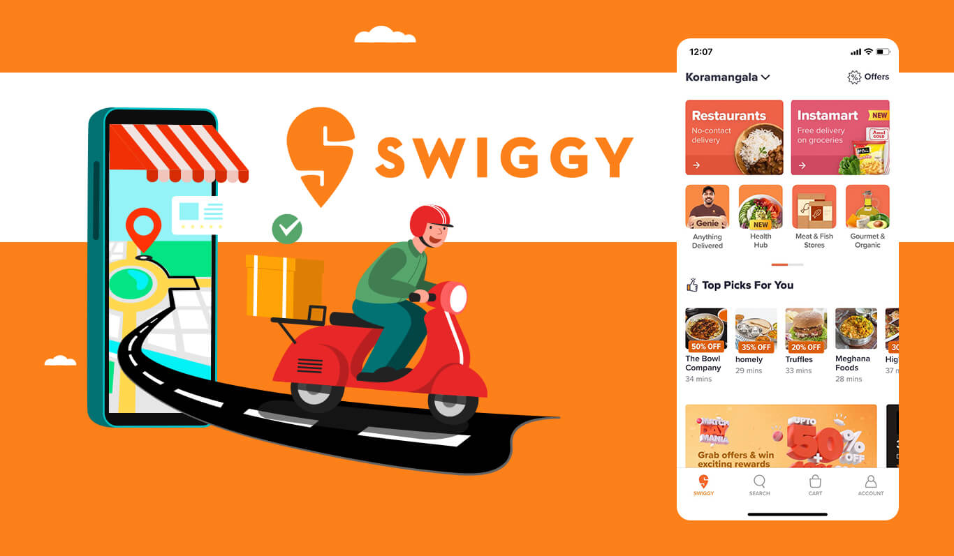 how to create food delivery app like swiggy in 2022