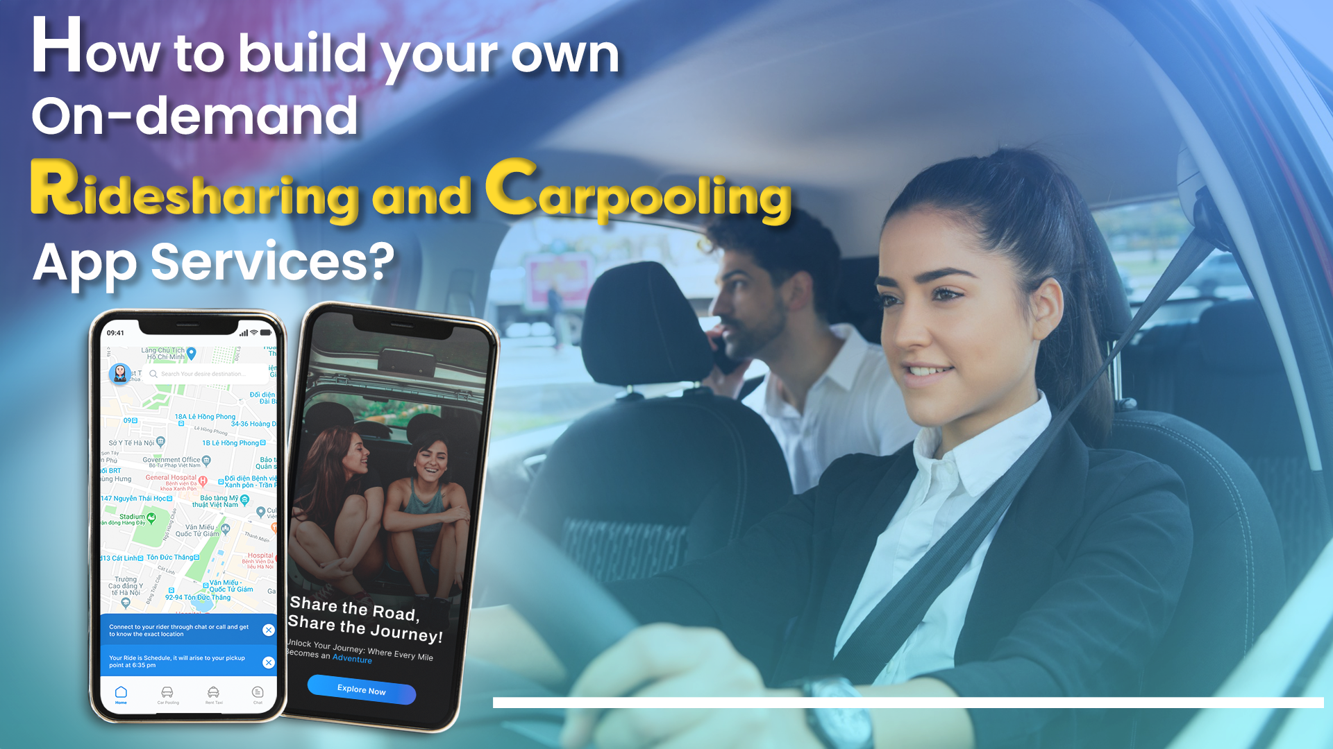 How to Build Your Own On-Demand Carpooling App Services