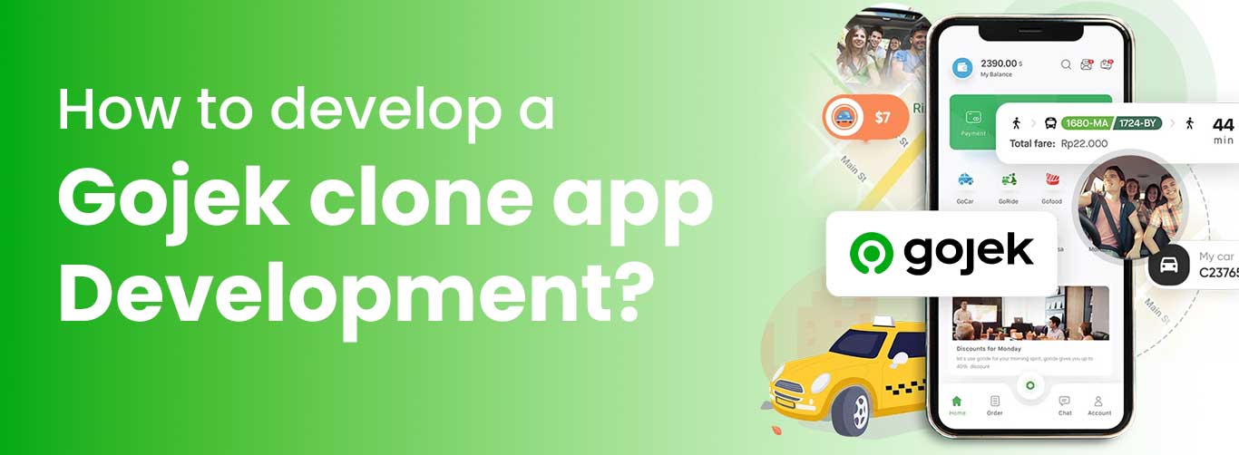 How to develop a Gojek clone app Development?