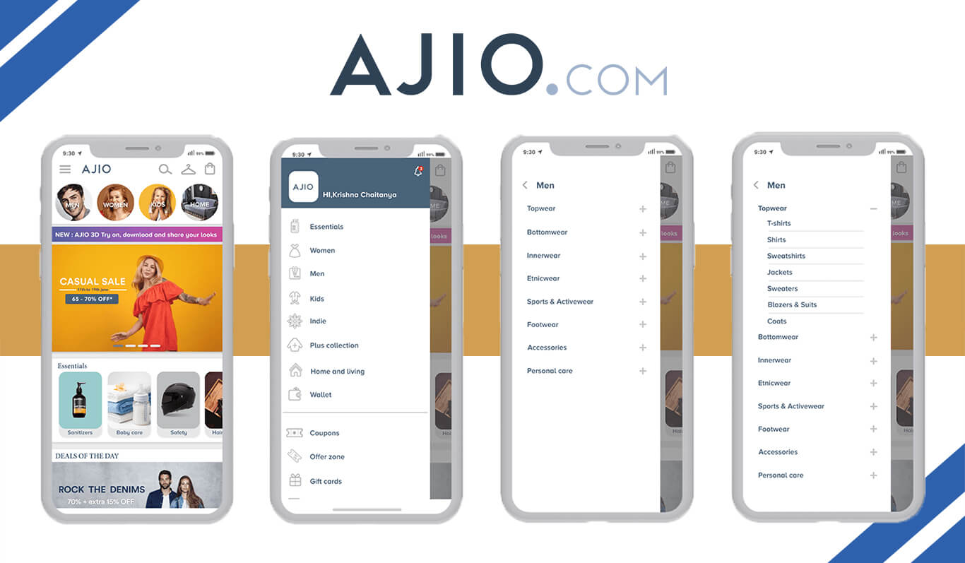 How Much Does It Cost To Make An Online Shopping App Like Ajio?