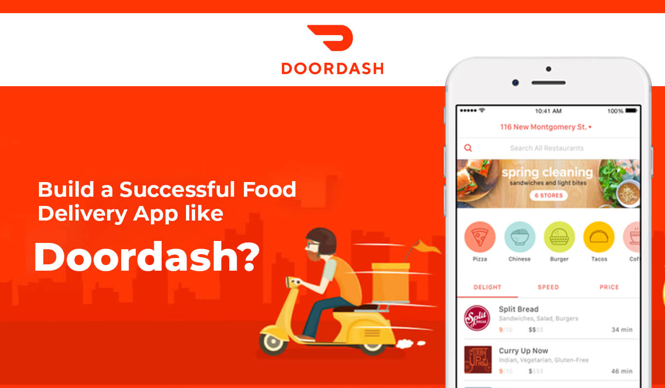 How to develop an on-demand delivery app like doordash?