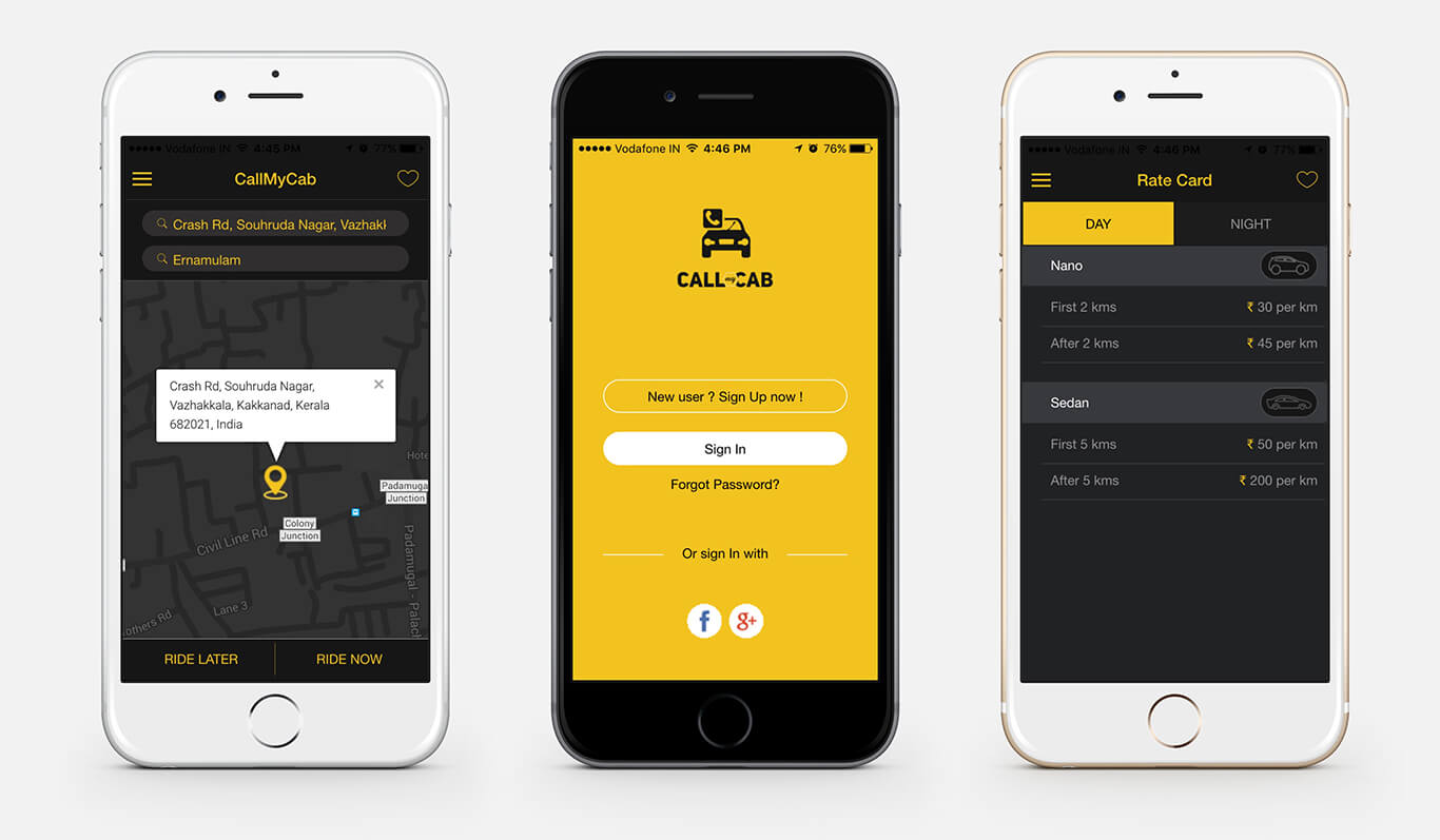 Taxi Booking Application